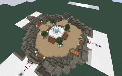 mcthemeparks spawn schematic - building