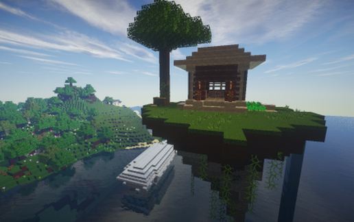 Floating Island schematic - building