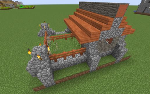 medieval farmhouse 02 schematic - building