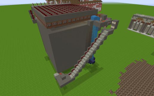 cobblestone generator v2 schematic - building