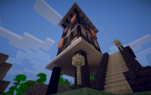 High Stand Modern House schematic - building