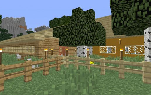 Contemporary House 04 - Egg Farm schematic - building