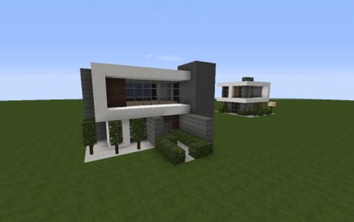 Modest Modern House schematic - building