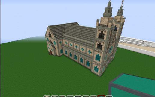 Cathedral schematic - building