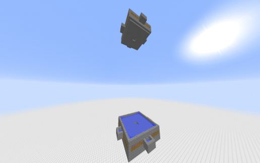Super simple: Double Iron farm schematic - building