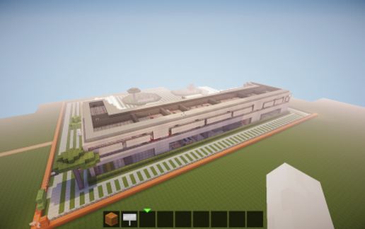 big modern house