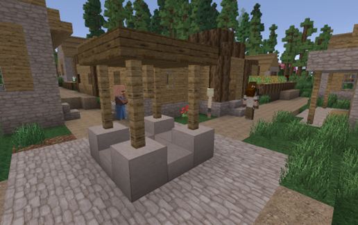 Village Well 3x3 schematic - building