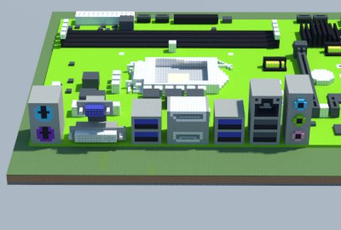 Intel B250M-C PRIME (ASUS) schematic - building