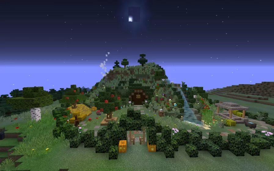 Hobbit Home schematic - building