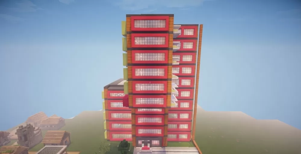 Big Apartment schematic - building