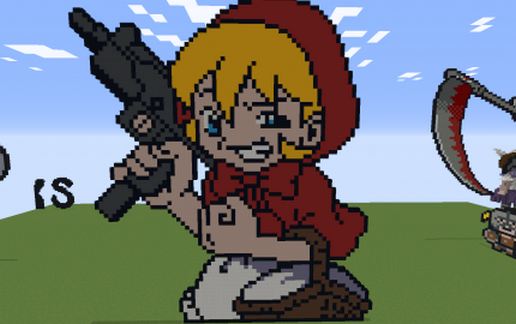 Red Riding Hood schematic - building