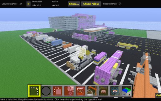 Truck Stop schematic - building