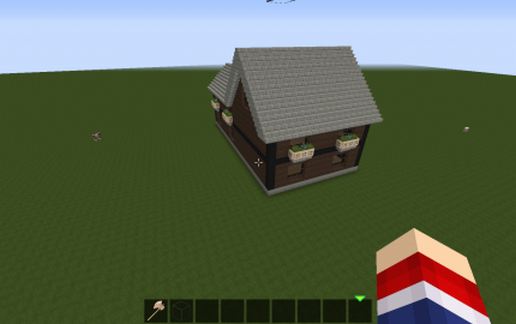 wooden house