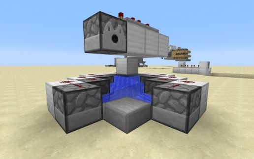 Compact Angle Cannon schematic - building