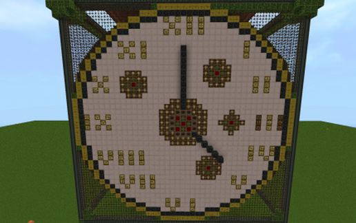 Clock tower topper schematic - building
