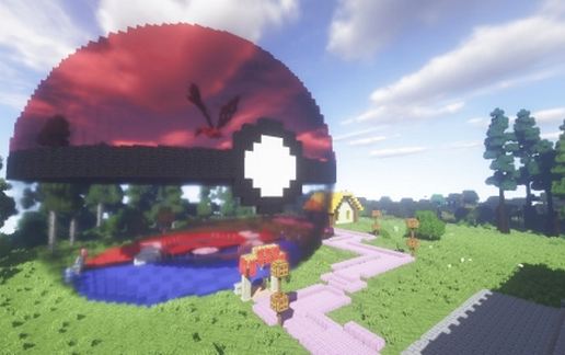 Pokemon-arena Pixelmon.Pro schematic - building