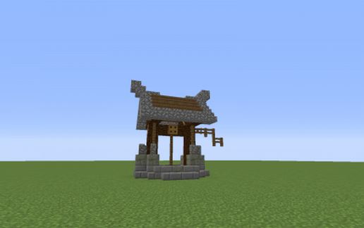 Medieval Well schematic - building