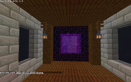 Mob Trap with Chest Room and Portal