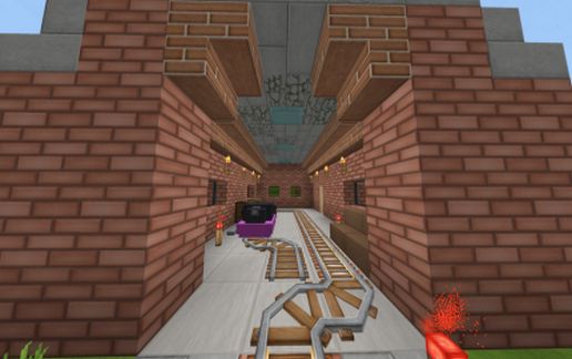 Standard Railroad Station MOD schematic - building