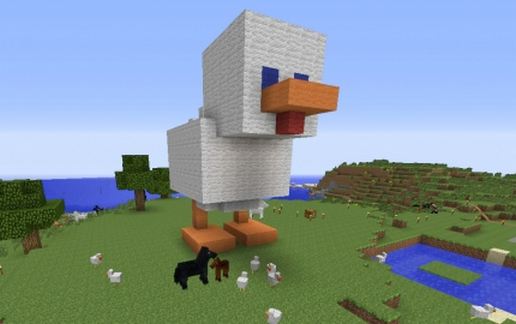 Giant egg-laying chicken #1 schematic - building