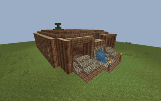 Small Medieval House schematic - building