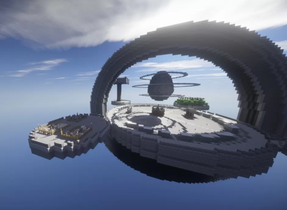 Skyblock Futuristic Island