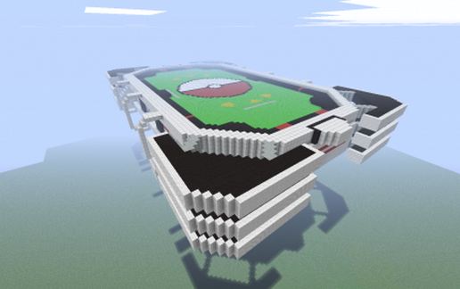 Pokemon Stadium Super Smash Brawl schematic - building