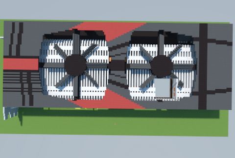 NVIDIA GeForce GTX 590 MARS II (Limited Edition) (ASUS ROG Series) schematic - building
