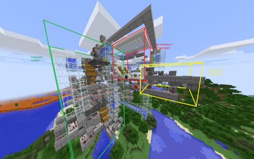 shulker box searcher with automatic indexing schematic - building