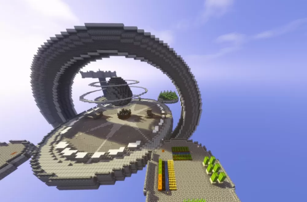 Skyblock Futuristic Island