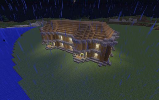 BasicHouse Un-Furnished schematic - building