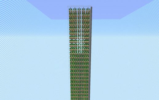 Massive cactus farm schematic - building