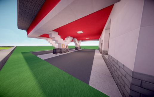 Gas Station schematic - building