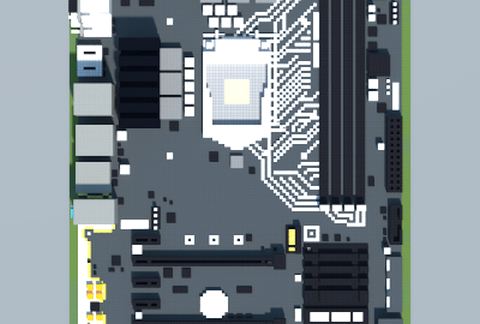 Intel B150 PC MATE (MSI) schematic - building