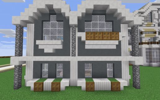 Small modern home schematic - building