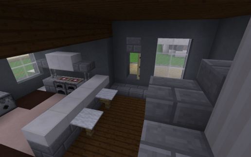 Small modern home