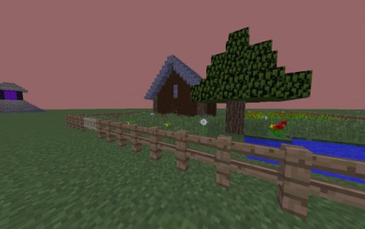 Small Survival House schematic - building