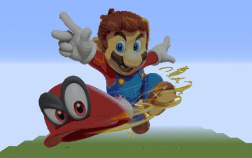 Mario & Cappy schematic - building