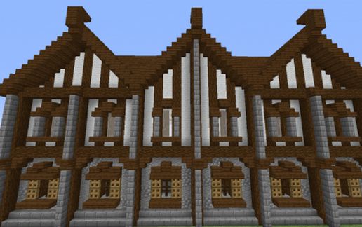 Medieval Town Collection 1 Building 16 schematic - building