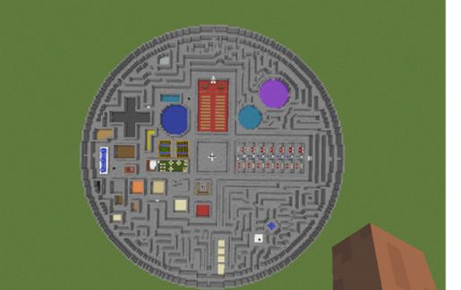 Grand Colosseum II schematic - building