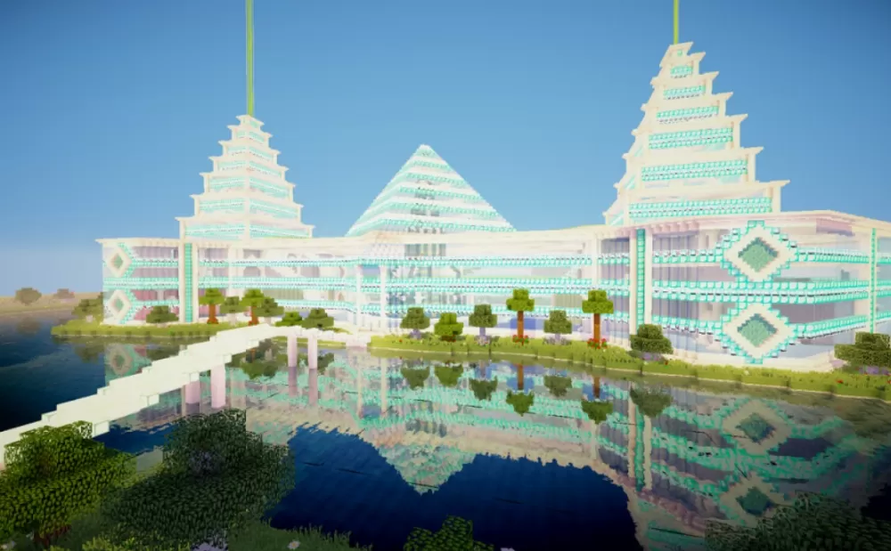 Quartz Mansion schematic - building