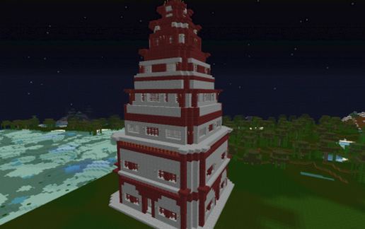 Tower Maze schematic - building