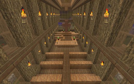 Village Church w/Graveyard schematic - building