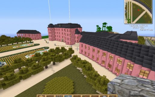 Schloss Schwetzingen (Palace and Gardens) schematic - building