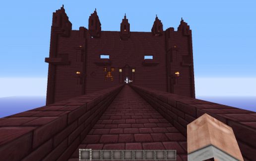 Better Nether fortress (unfinished) schematic - building