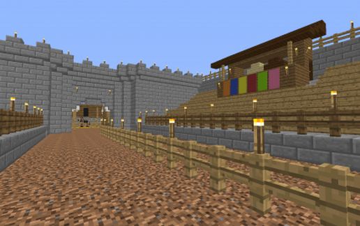 Ye Olde Tournament Grounds schematic - building
