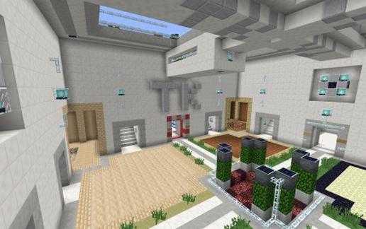 Tkcraft Spawn schematic - building