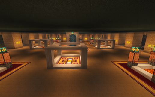 Altered Underwater Temple schematic - building