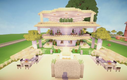 House Fully Decorated schematic - building