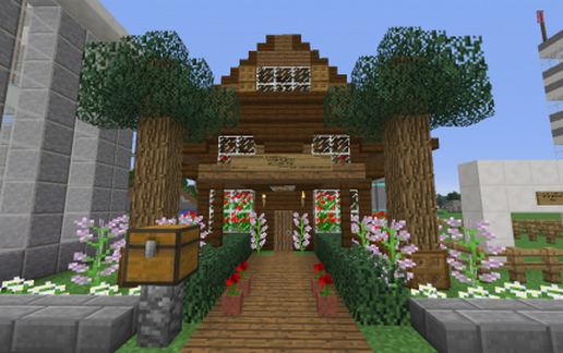 FlowerShop schematic - building